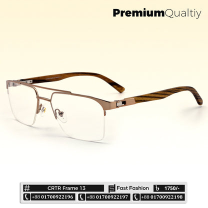 Modern Looking Trendy Stylish Optic Frame | CRTR Frame 13 | Premium Quality