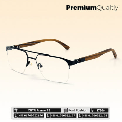 Modern Looking Trendy Stylish Optic Frame | CRTR Frame 15 | Premium Quality