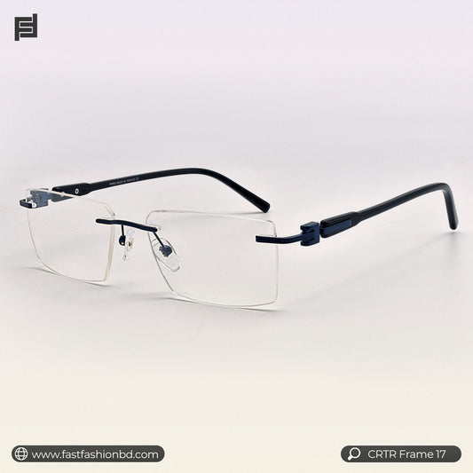 Modern Looking Trendy Stylish Rimless Optic Frame | CRTR Frame 17