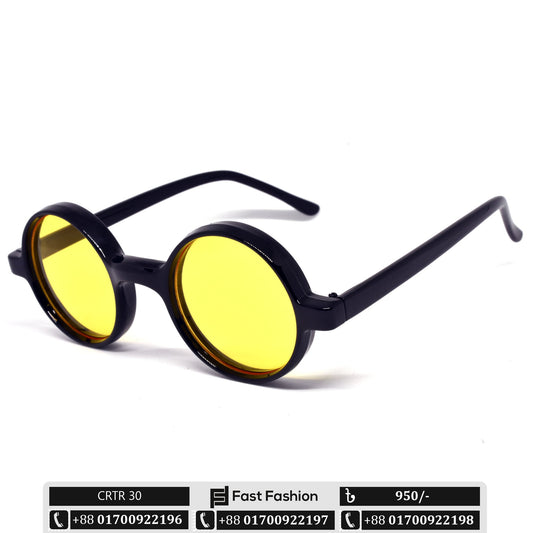 Round Shape Stylish Sunglass for Men | CRTR 30