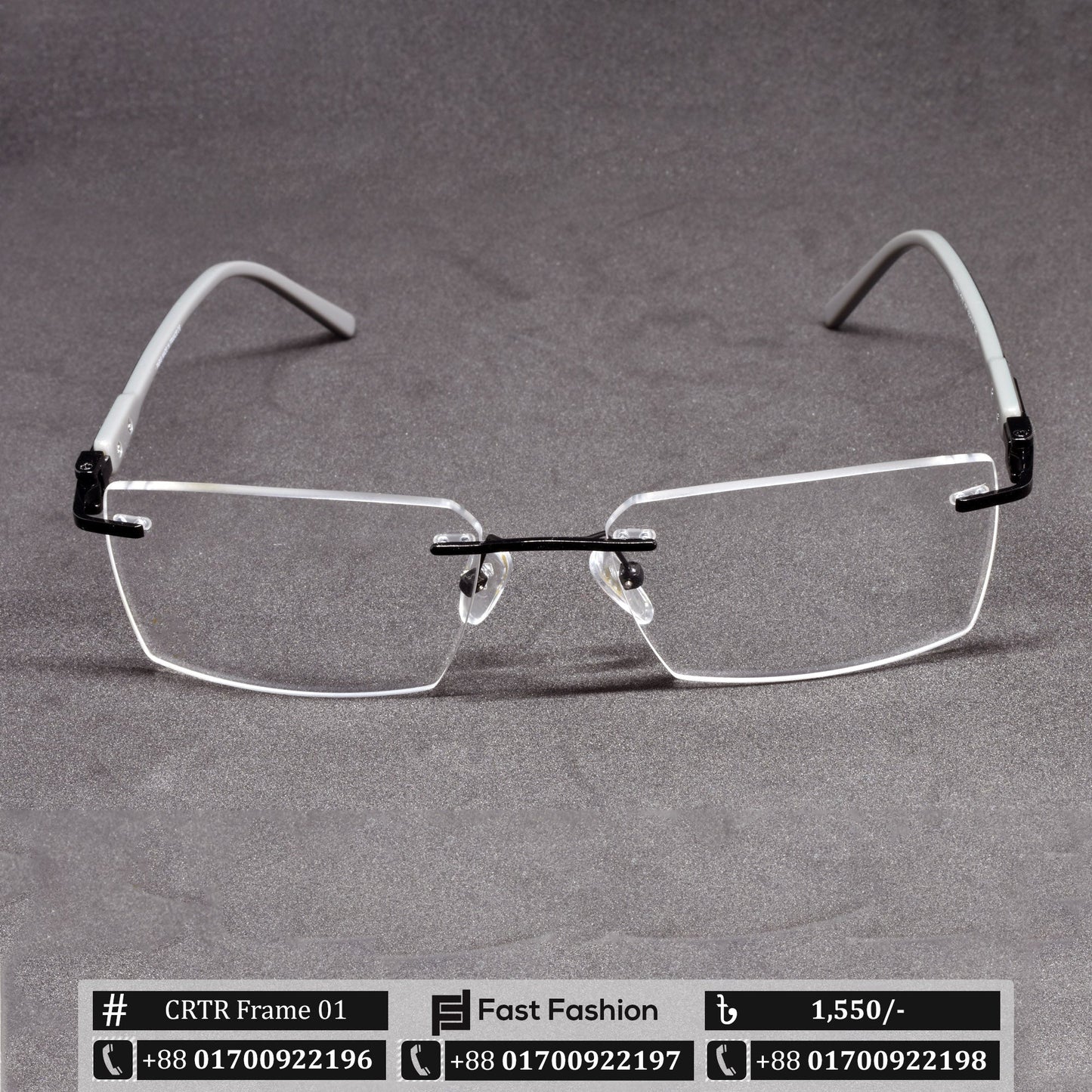 Trendy Stylish Optic Frame | CRTR Frame | Premium Quality