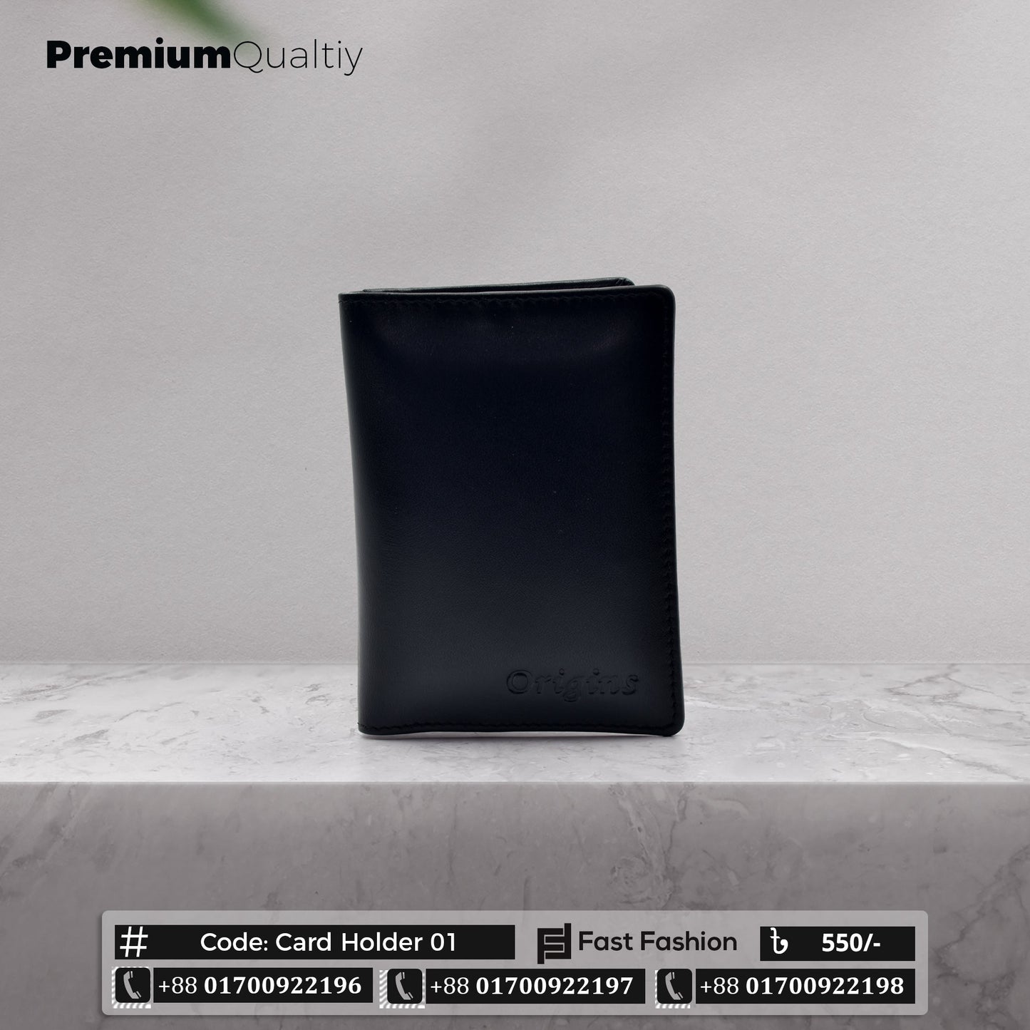 Original Leather Card Holder - Card Holder 01