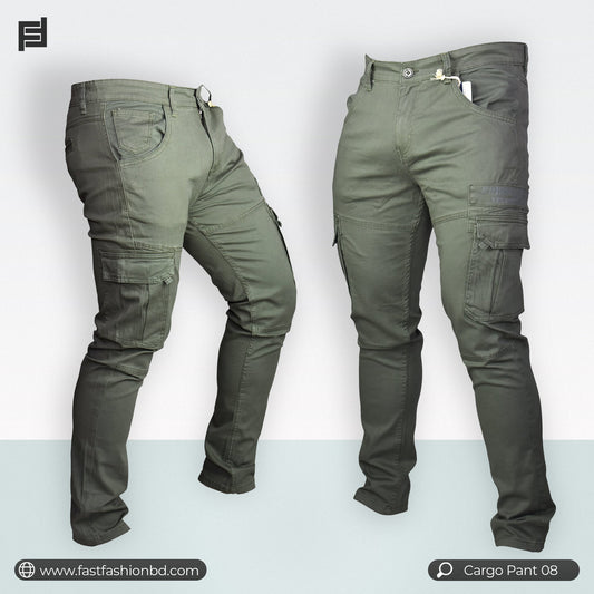 Stitch 6 Pockets Cargo Pant #08