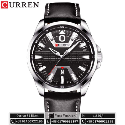 Trendy Stylish Stainless Steel Original CURREN Watch for Men | Curren 31