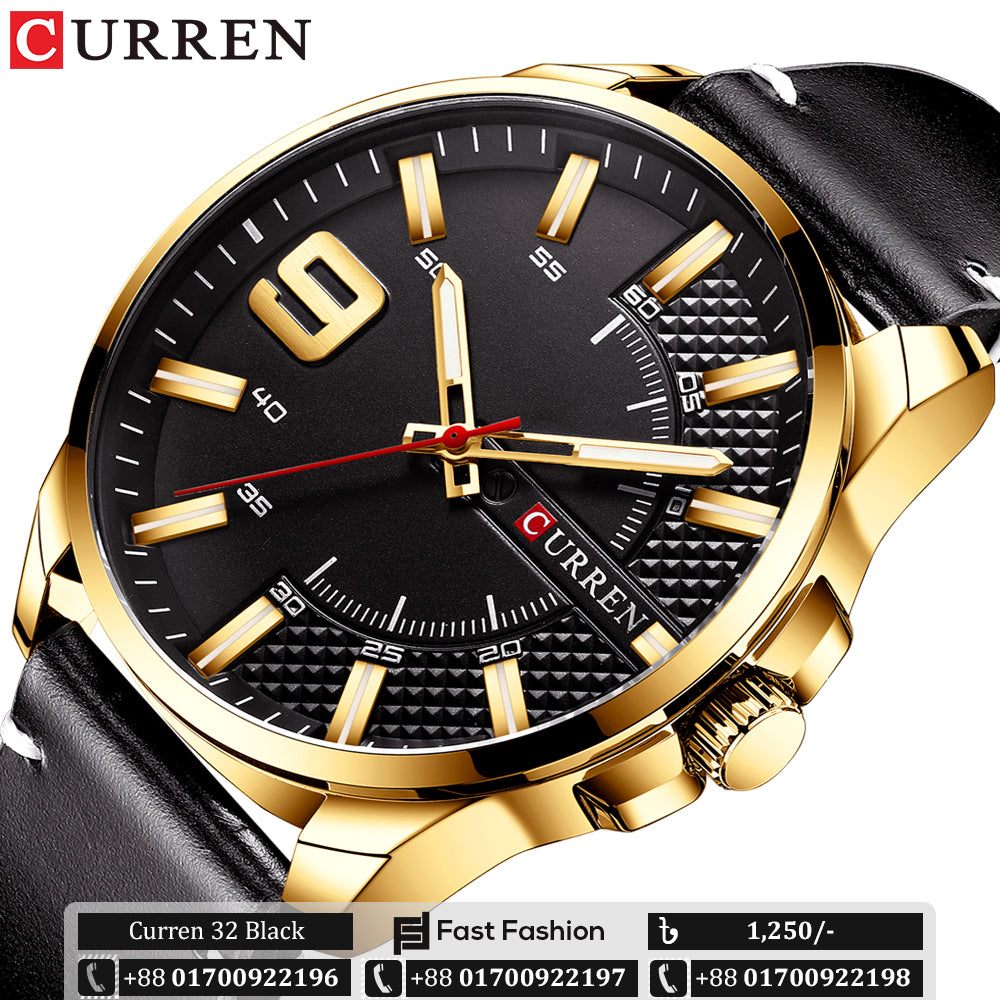 Trendy Stylish Stainless Steel Original CURREN Watch for Men | Curren 32