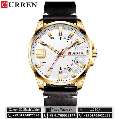 Trendy Stylish Stainless Steel Original CURREN Watch for Men | Curren 32