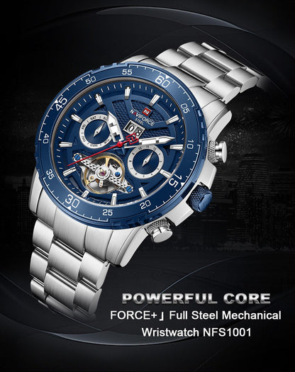 Luxury Original Premium Quality NAVIFORCE Waterproof Mechanical Watch | NF 62