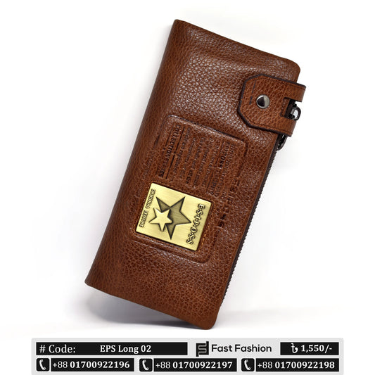 Original Esiposs Leather Long Wallet | Mobile Size Wallet | EPS Long 02