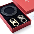 Two Manual Buckles Belt Set | Imported from China | FRDN Belt 1025