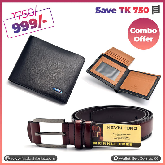 Wallet Belt Combo Offer Save TK 750 - Wallet Belt Combo 03