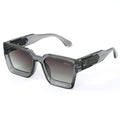 Oversized Square Geometric Acetate Sunglasses | GC 66 D