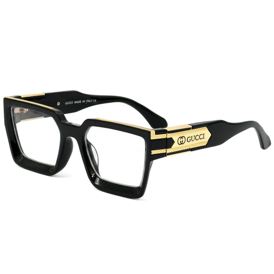Oversized Square Geometric Acetate Eyewear | GC Frame 66 A