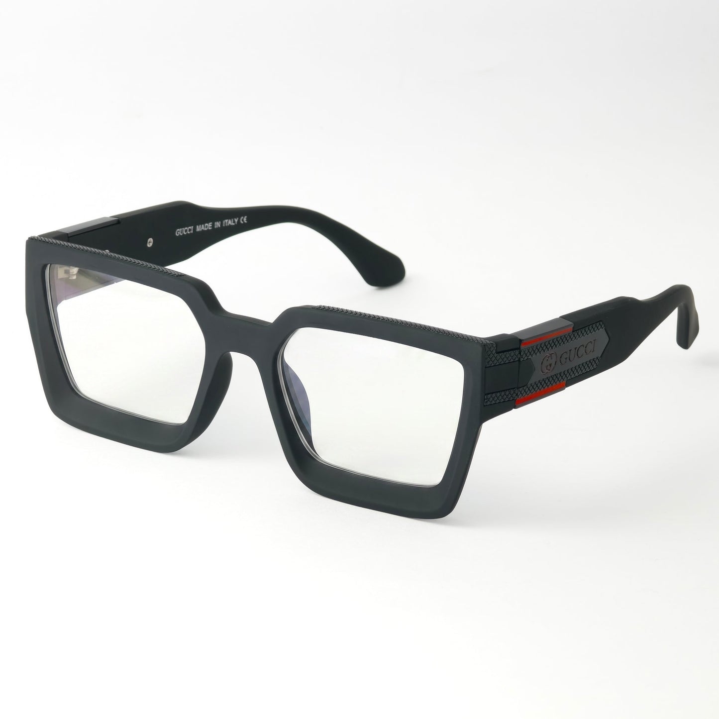 Oversized Square Geometric Acetate Eyewear | GC Frame 66 C