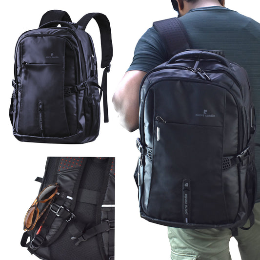 Waterproof Business USB Headphone Jack Multifunctional Backpack | Cardin Bag 10