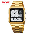 Original SKMEI Premium Quality Digital Quartz Watch | SKMEI 2353 Golden