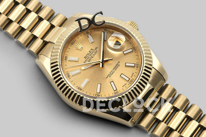 1:1 Luxury Automatic Mechanical Watch | RLX Watch Date Just 41 Golden