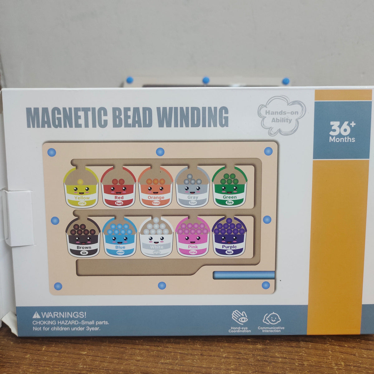 Magnetic Bead Winding Toy