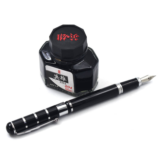 Premium Quality Luxury Imported Ink Pen | Ink Pen 999 + Hero ink 50ml