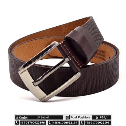 Premium Quality Original Leather Belt 47 | JP Collection