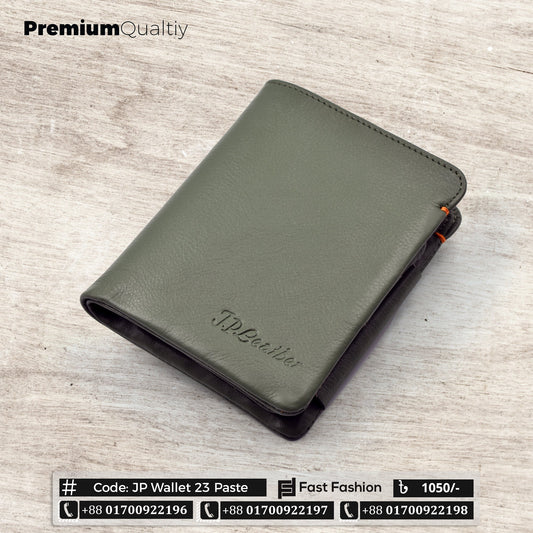 Original Leather Pocket Size Premium Quality Wallet | JP Wallet 23 Paste