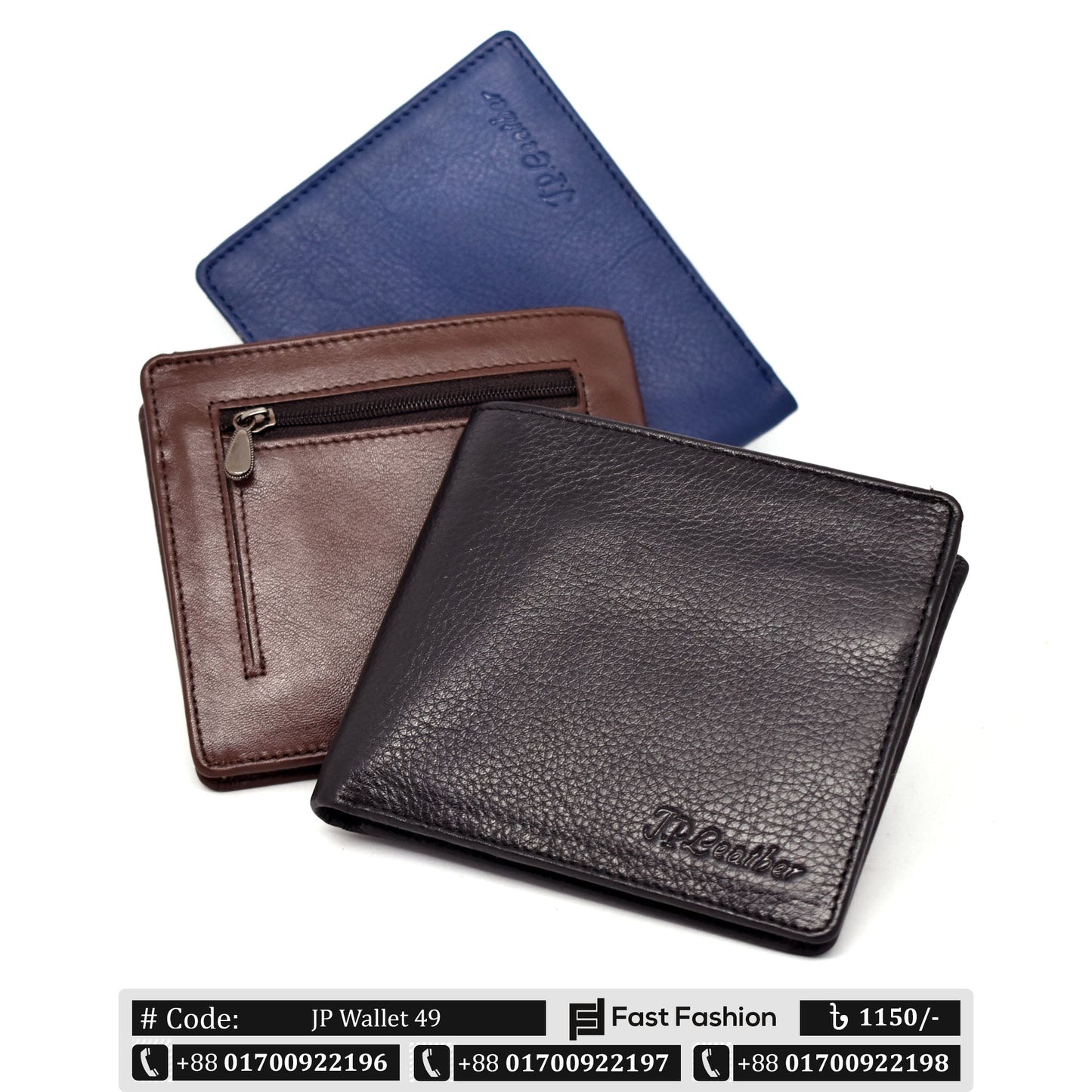 Premium Quality Original Leather Magnetic Wallet | JP Wallet 49