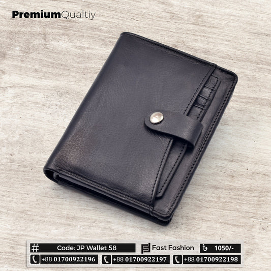 Original Leather Pocket Size Premium Quality Wallet | JP Wallet 58