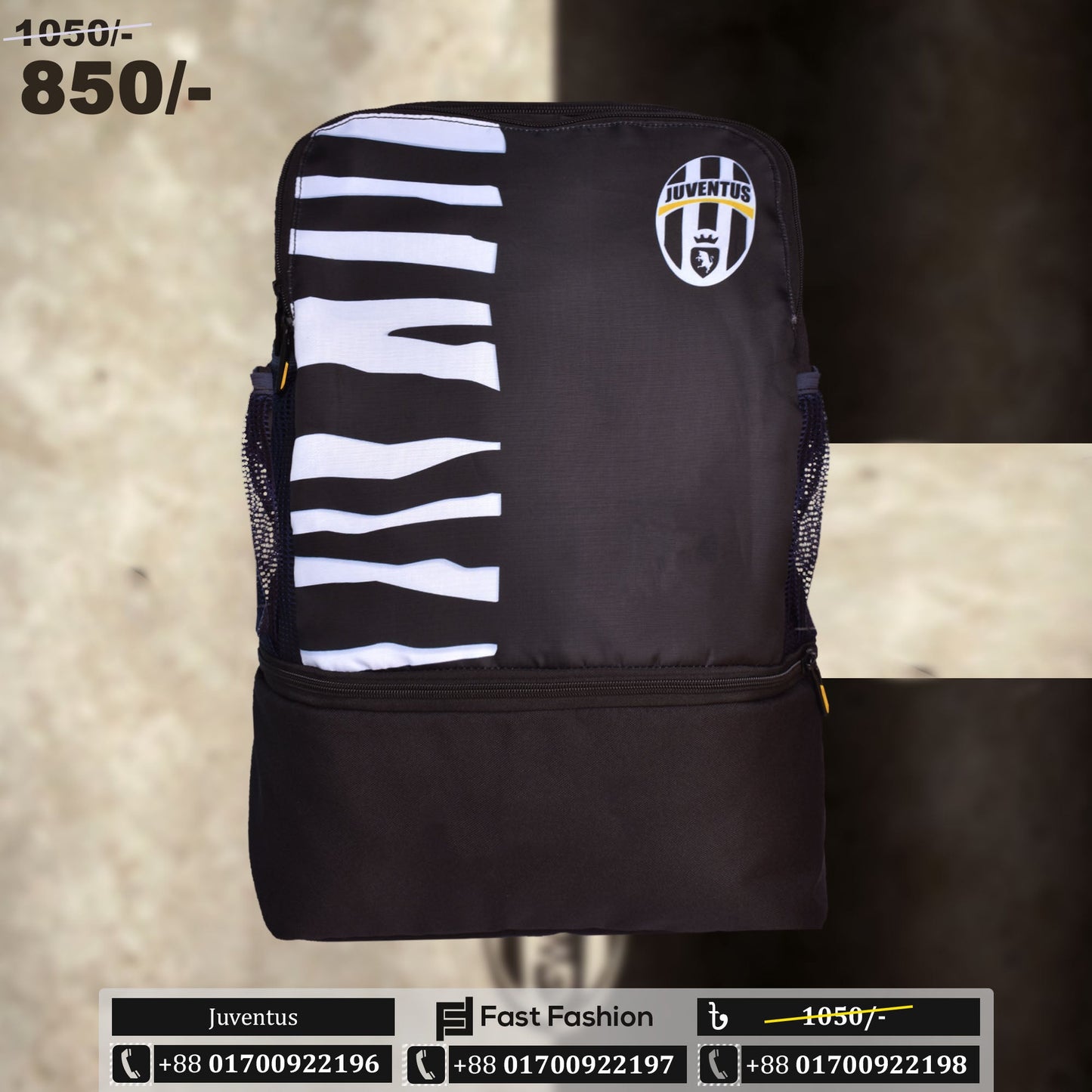 School Bag | Juventus Bag Fan Edition