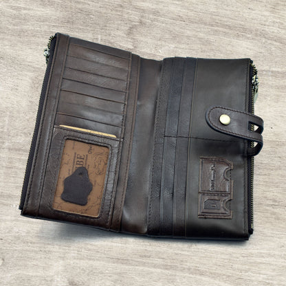 Original KAVI's Long Wallet | Original Leather Imported From China | KAVIS Long 04