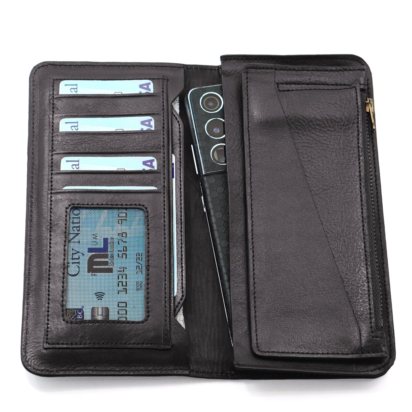 Premium Quality Long Leather Wallet | ML Long 01