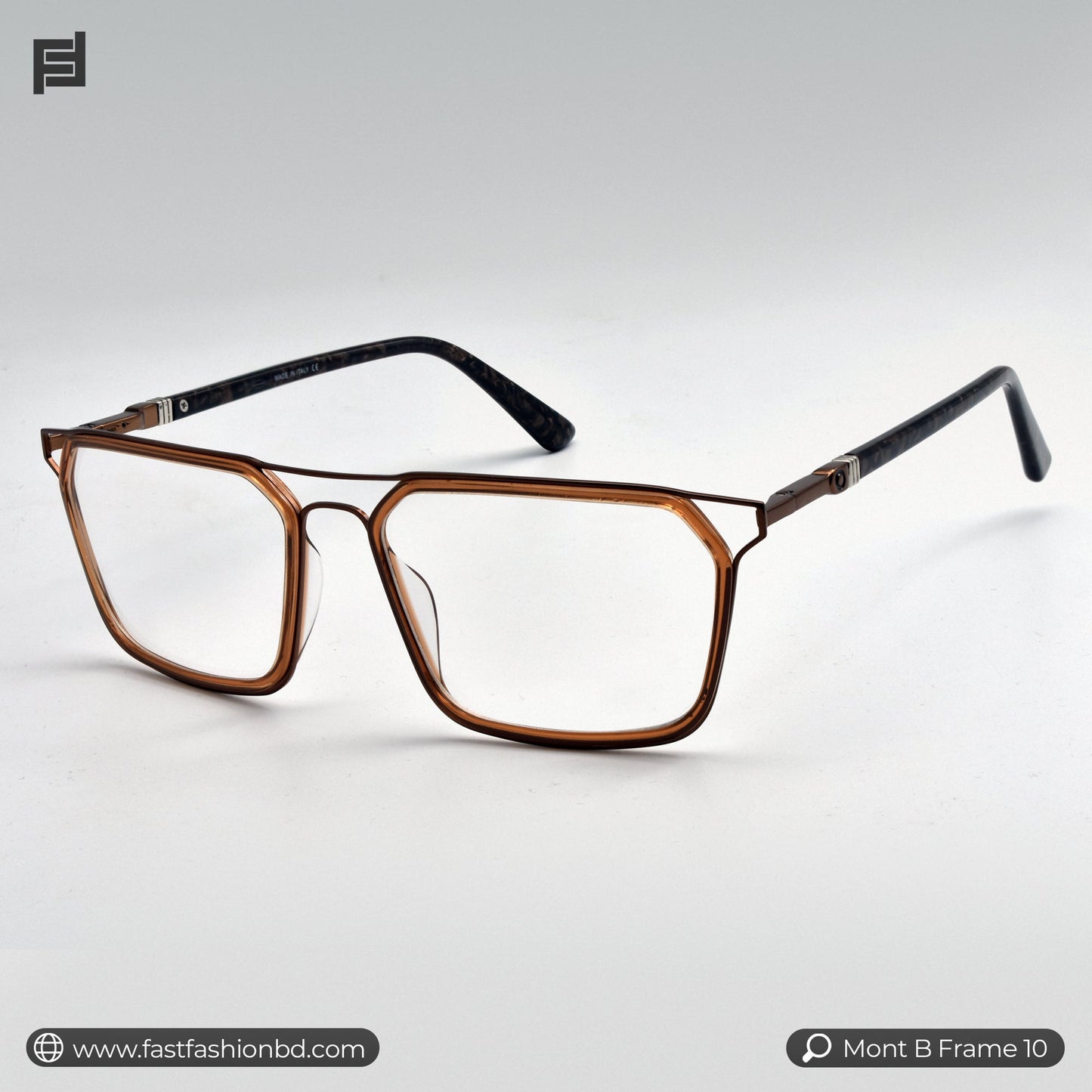 Trendy Stylish Optic Frame | Mont B Frame 10 | Premium Quality