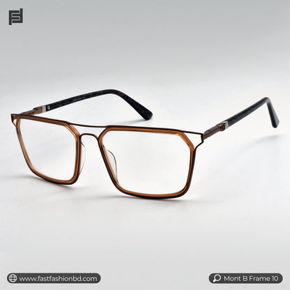 Trendy Stylish Optic Frame | Mont B Frame 10 | Premium Quality