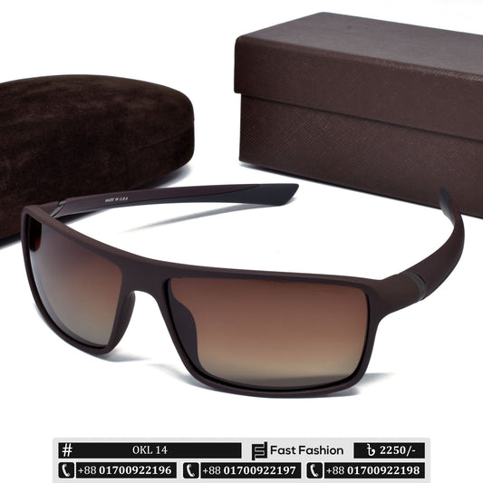 Premium Stylish High Quality Polarized Sunglass for Men | OKL 14