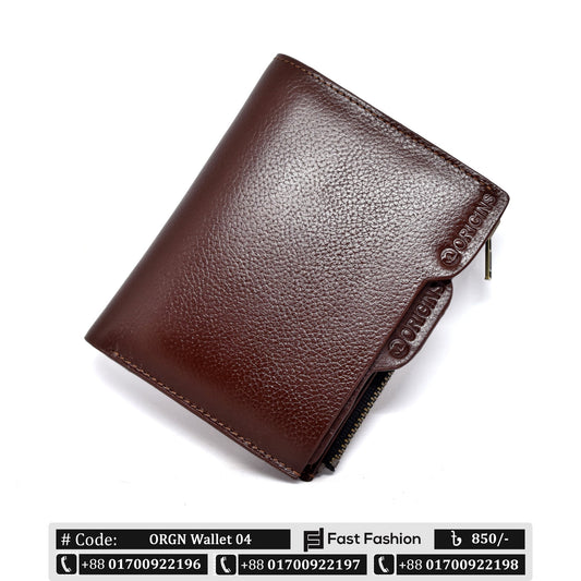 Bogesi Style Pocket Size Premium Quality Leather Wallet for Men | ORGN Wallet 04