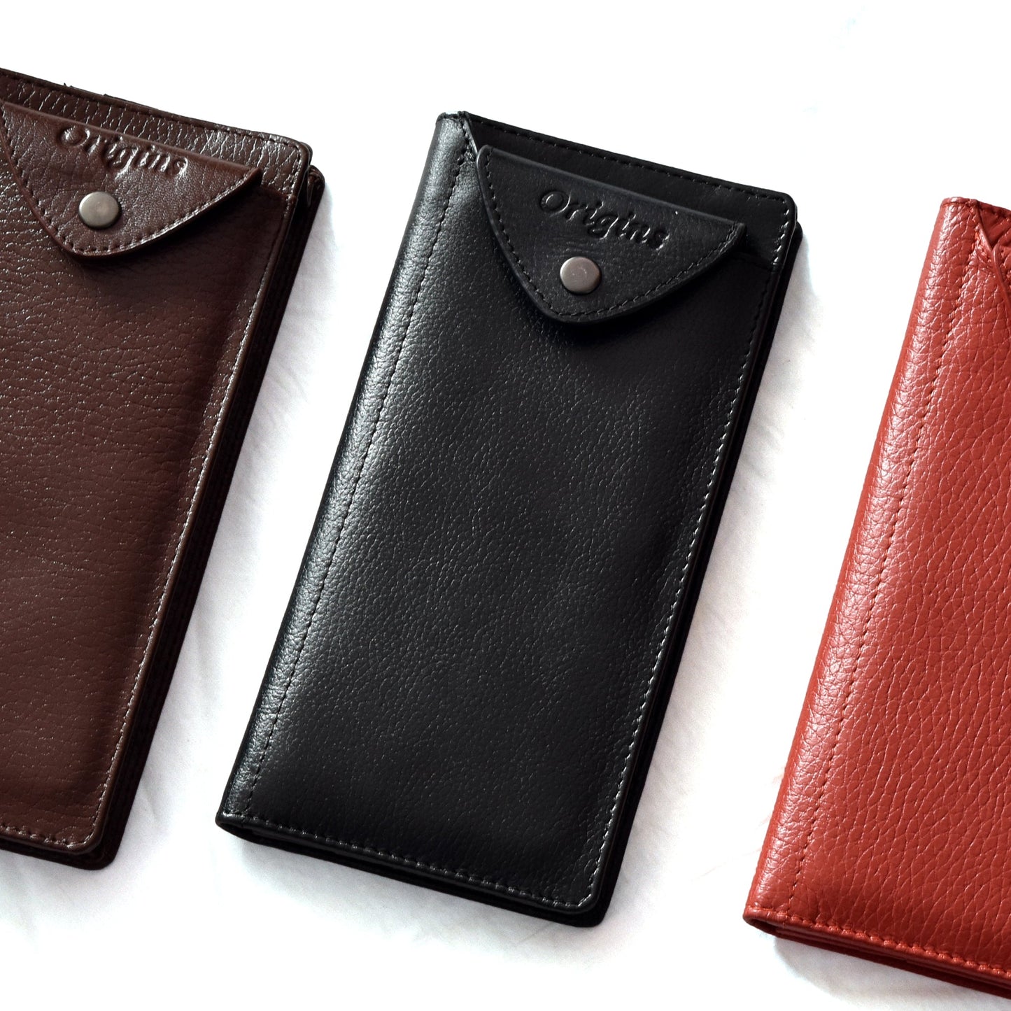 Premium Quality Original Leather Long Wallet with Extra Card Slot | ORGN Wallet 11