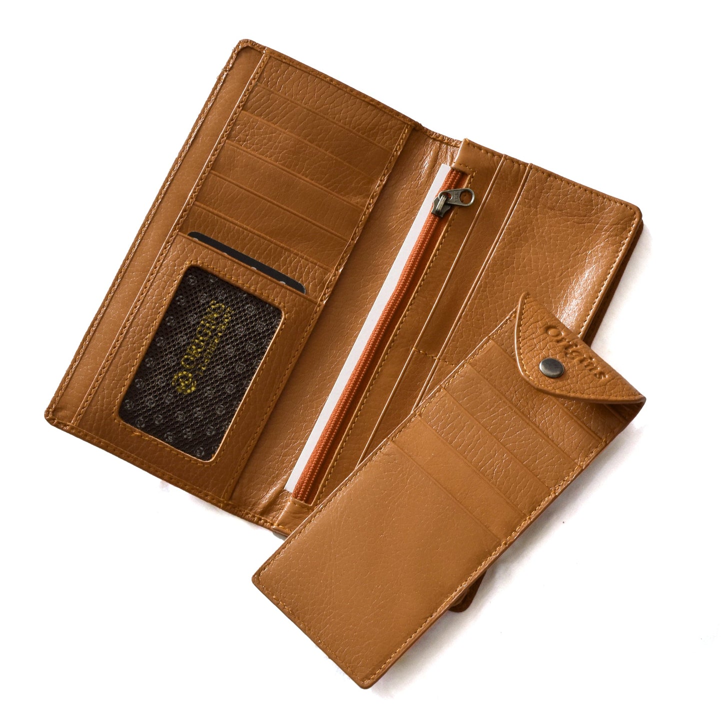 Premium Quality Original Leather Long Wallet with Extra Card Slot | ORGN Wallet 11