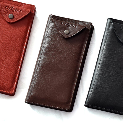 Premium Quality Original Leather Long Wallet with Extra Card Slot | ORGN Wallet 11