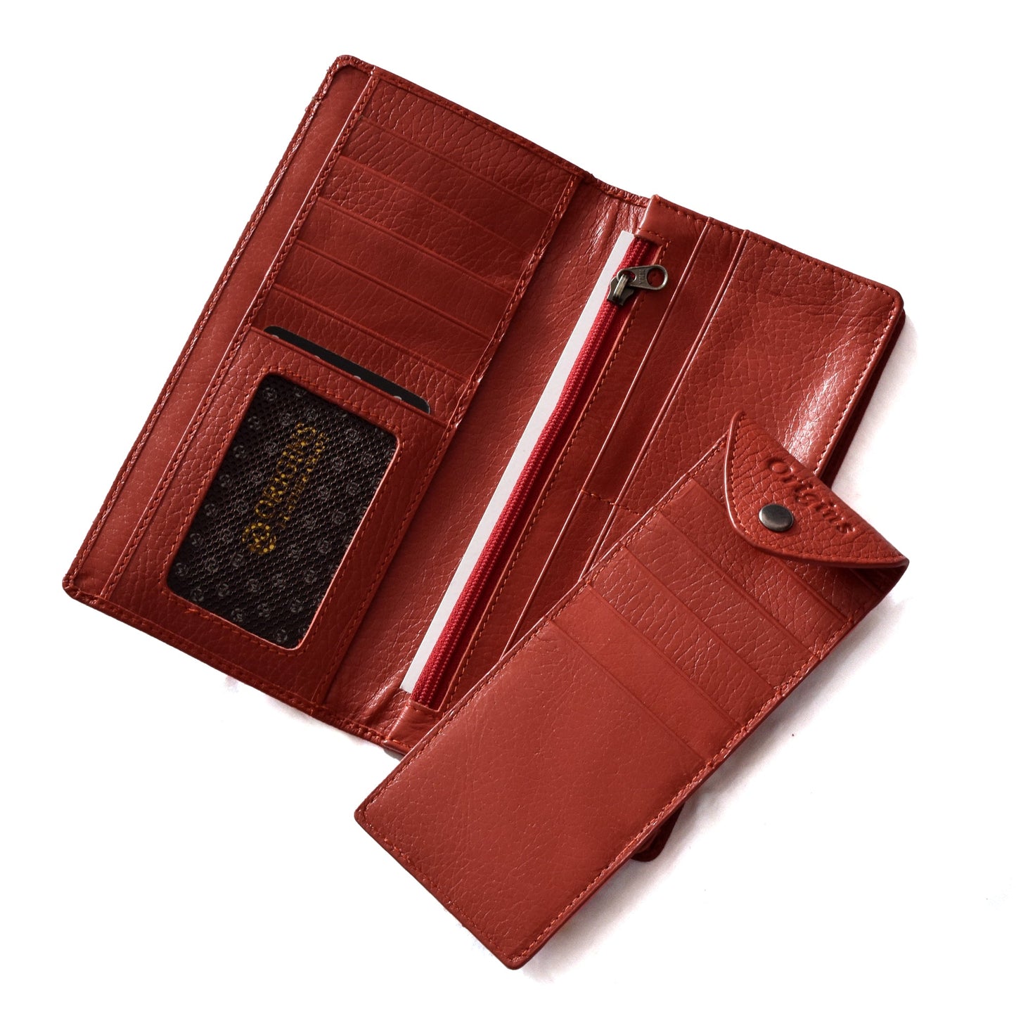 Premium Quality Original Leather Long Wallet with Extra Card Slot | ORGN Wallet 11