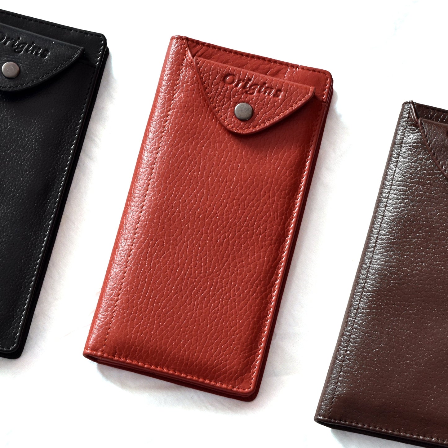 Premium Quality Original Leather Long Wallet with Extra Card Slot | ORGN Wallet 11