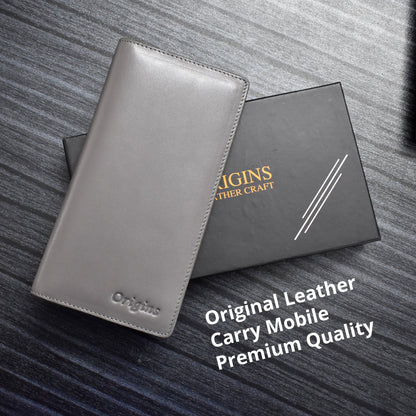 Premium Quality Original Leather Long Wallet | ORGN Wallet 12