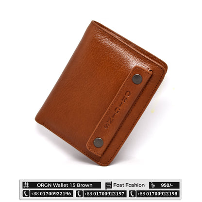 New Pocket Size Premium Quality Leather Wallet for Men | ORGN Wallet 15