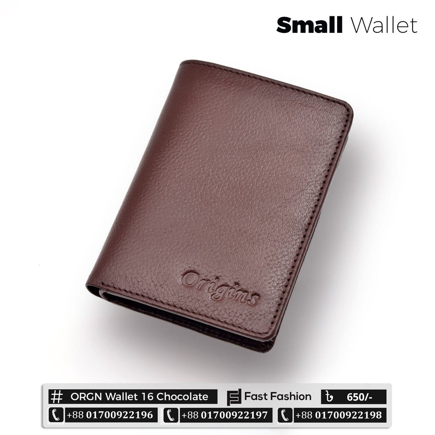 Small Size Premium Quality Leather Wallet | ORGN Wallet 16