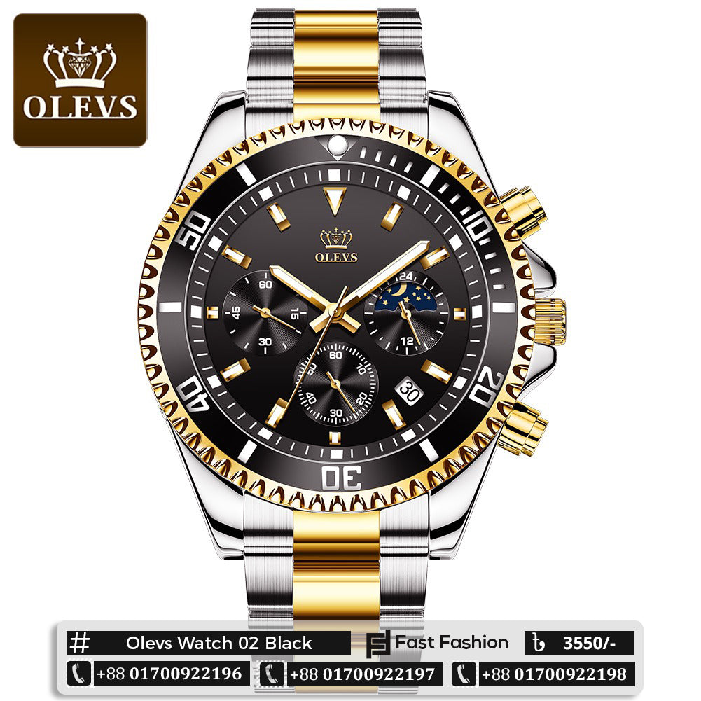 Brand New Original OLEVS Premium Quality Watch - OLEVS Watch 02