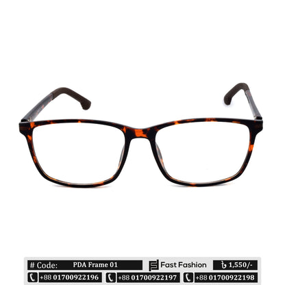 Trendy Stylish Optic Frame | PDA Frame 01 | Premium Quality