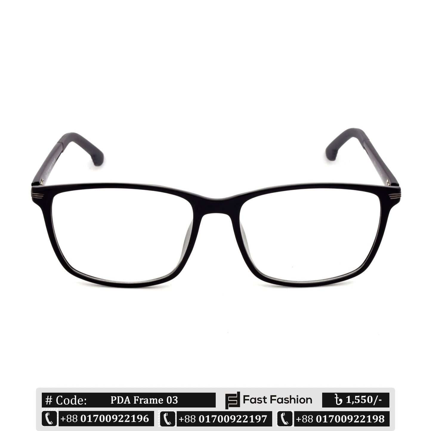 Trendy Stylish Optic Frame | PDA Frame 03 | Premium Quality