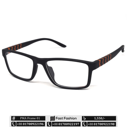 Sporty Trendy Stylish Optic Frame | PMA Frame 01 | Premium Quality