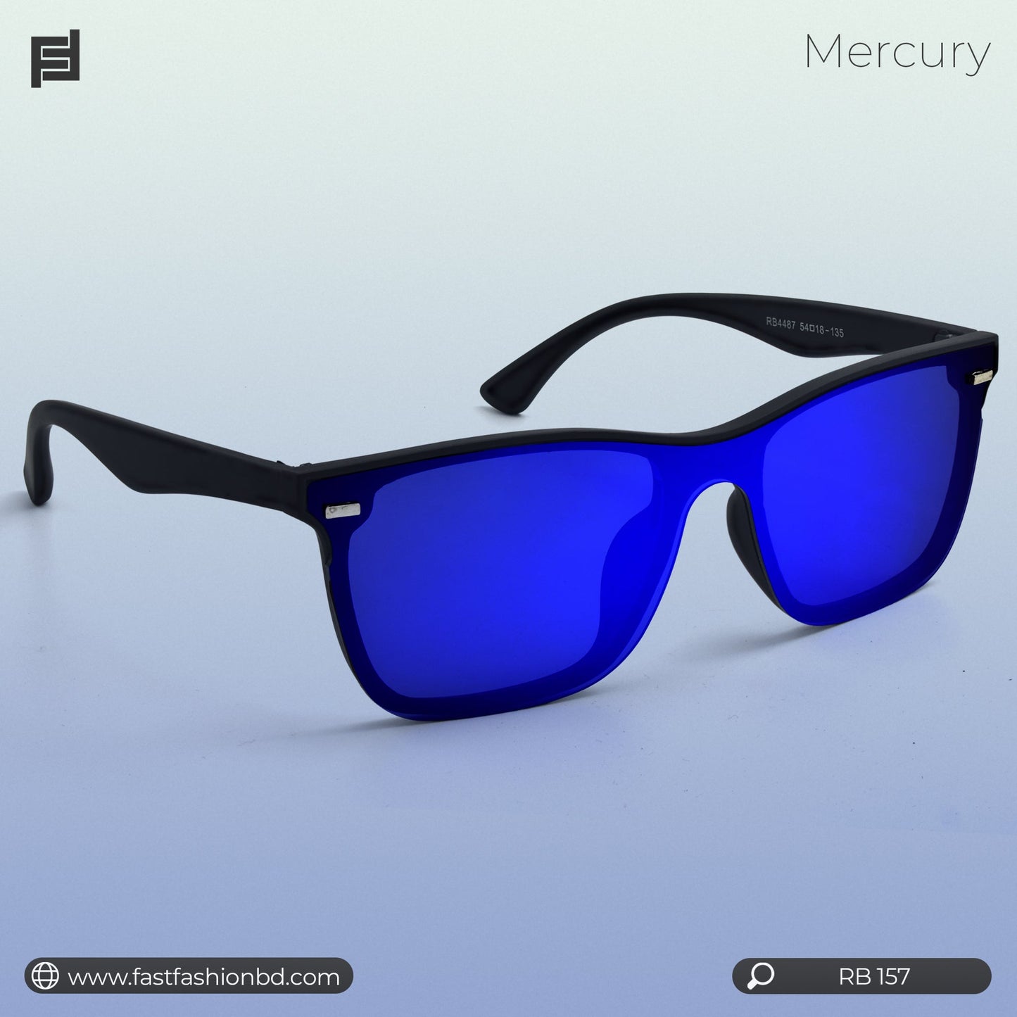 Stylish Premium Quality Wayfarer Shape Sunglass for Men | RB 157