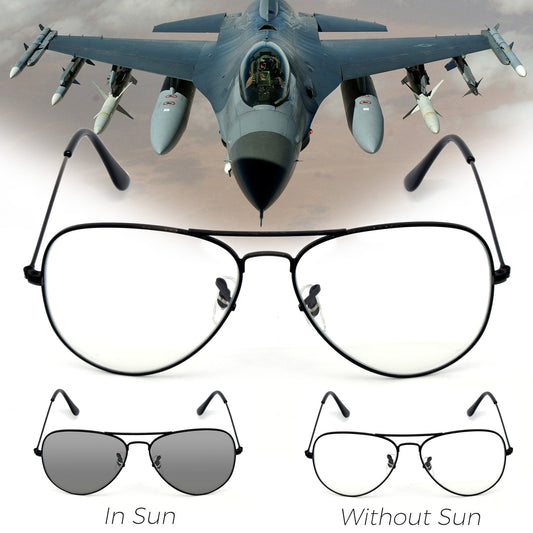 AO Style Pilot Shape RB Sunglass for Men | RB 76 | PhotoSun Sunglass