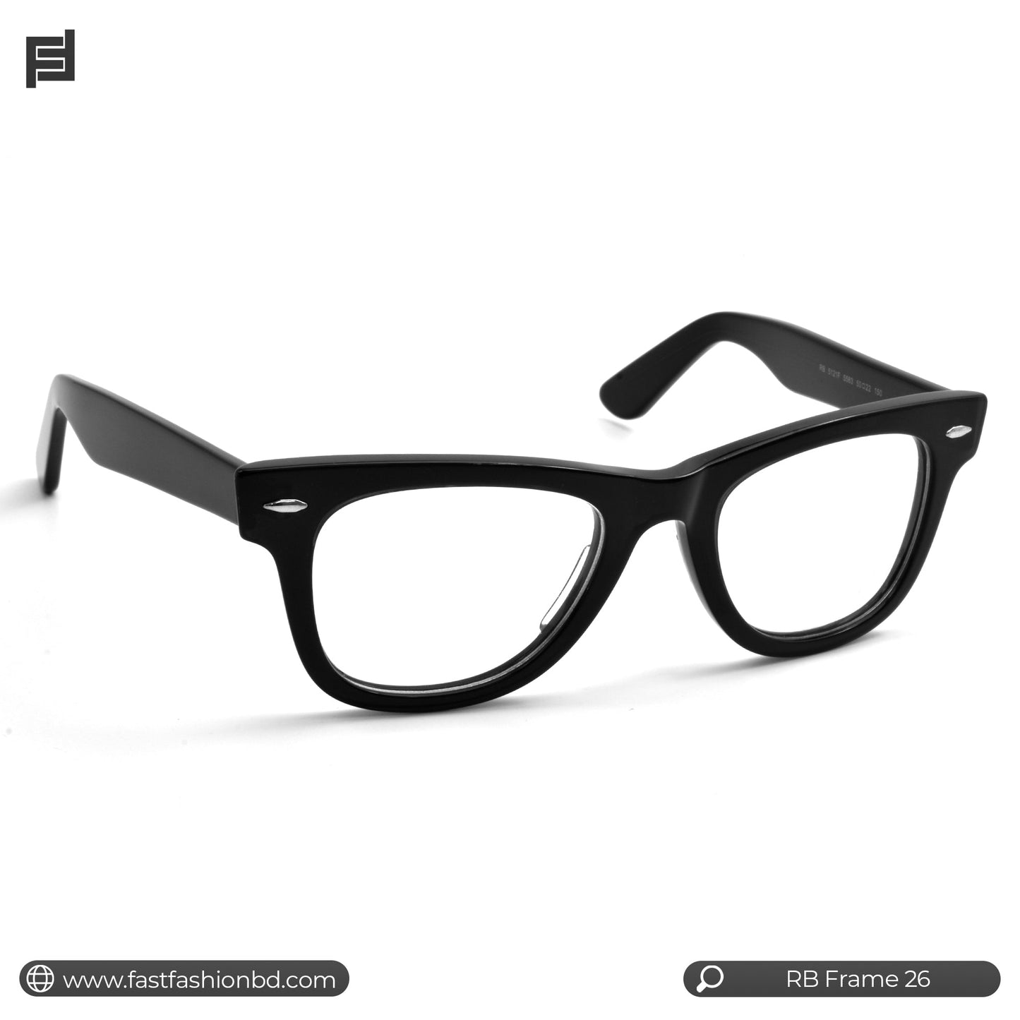 Premium Quality Wayfarer Shpe Stylish Optic Frame | RB Frame 26