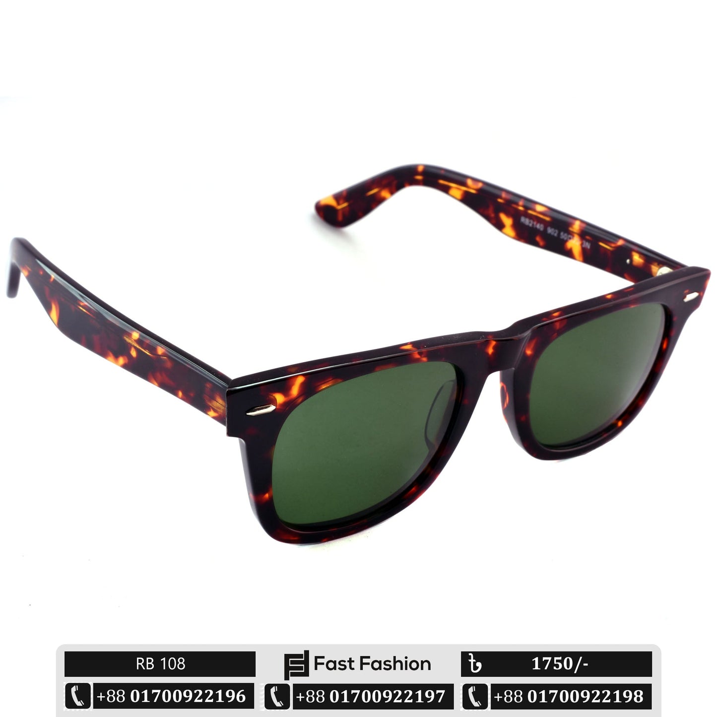 Trendy Stylish Looking Wayfarer  Premium Quality Sunglass for Men | RB 108