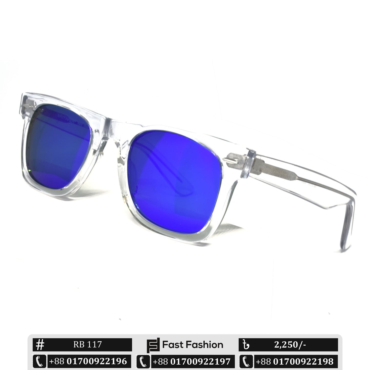 Stylish Premium Quality Wayfarer Shape Sunglass for Men | RB 117